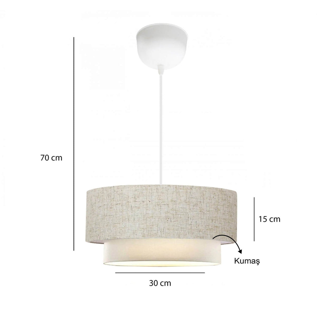 Candelabru, 241468, Crem