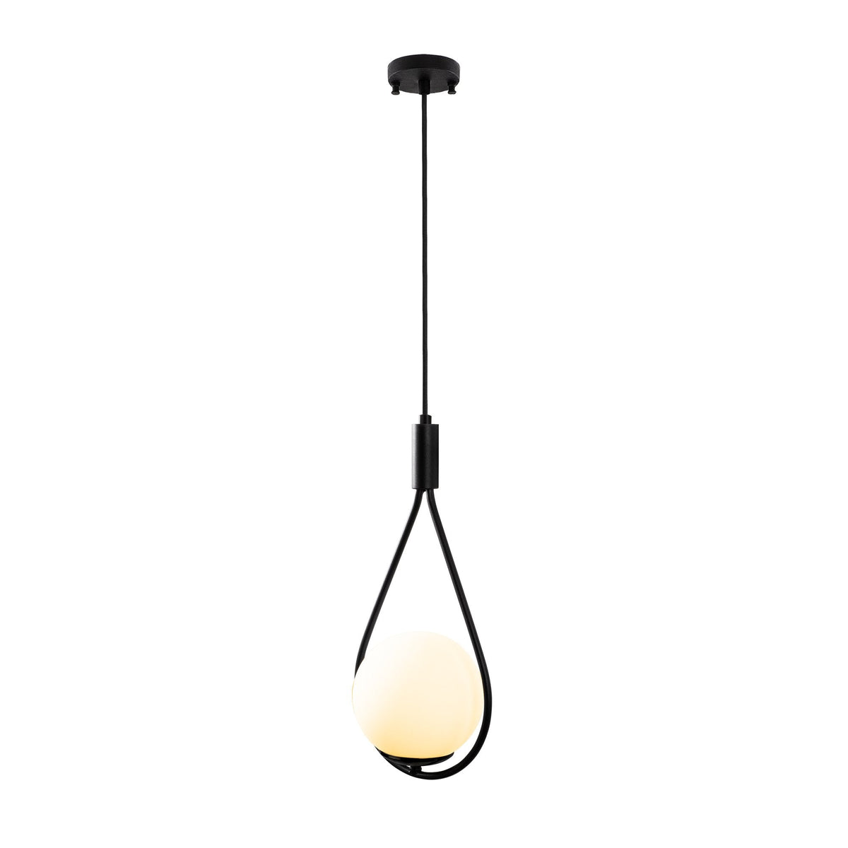 Candelabru, GMN-00008, Negru