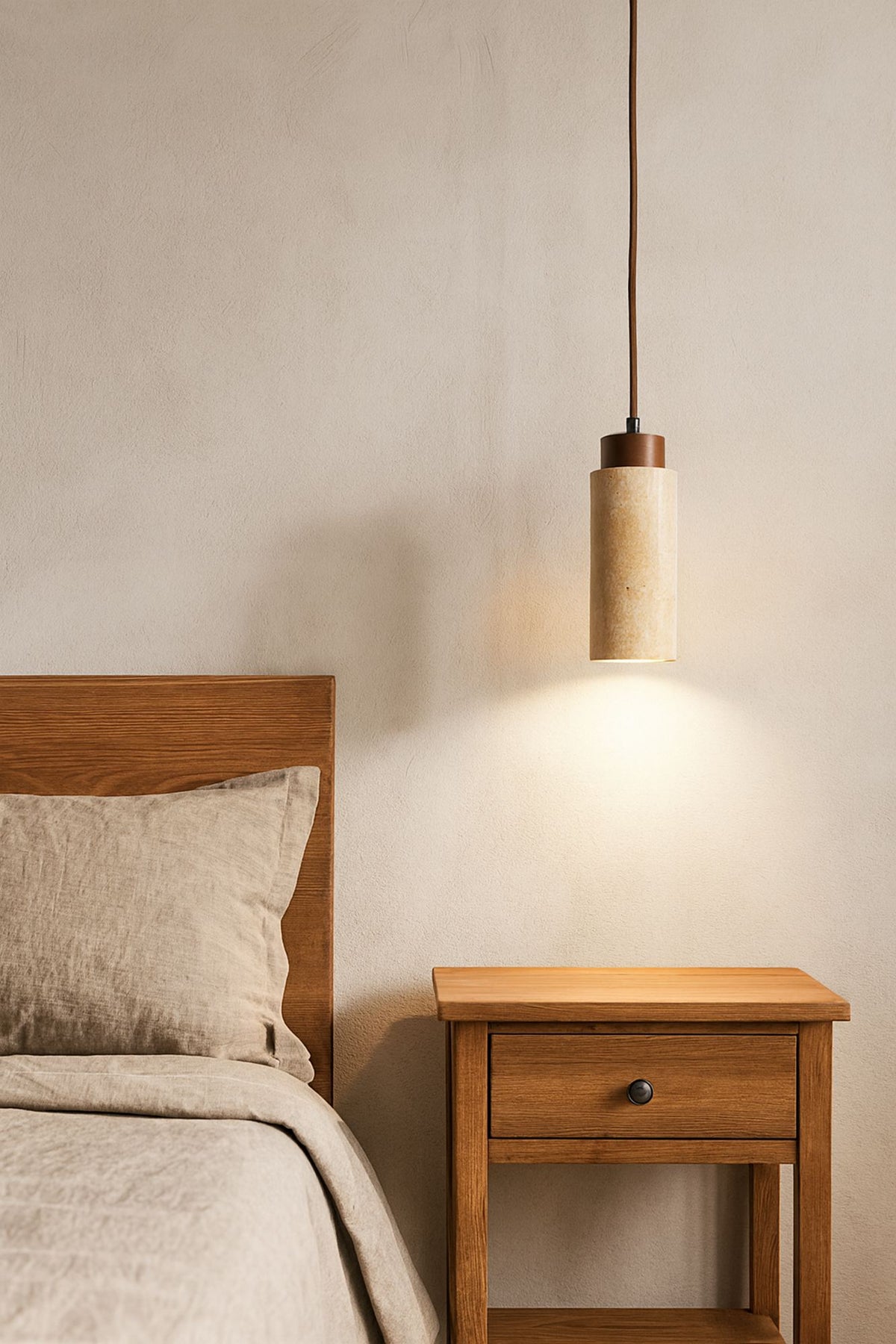 Candelabru, Babıl - Walnut, Bej / Nuc