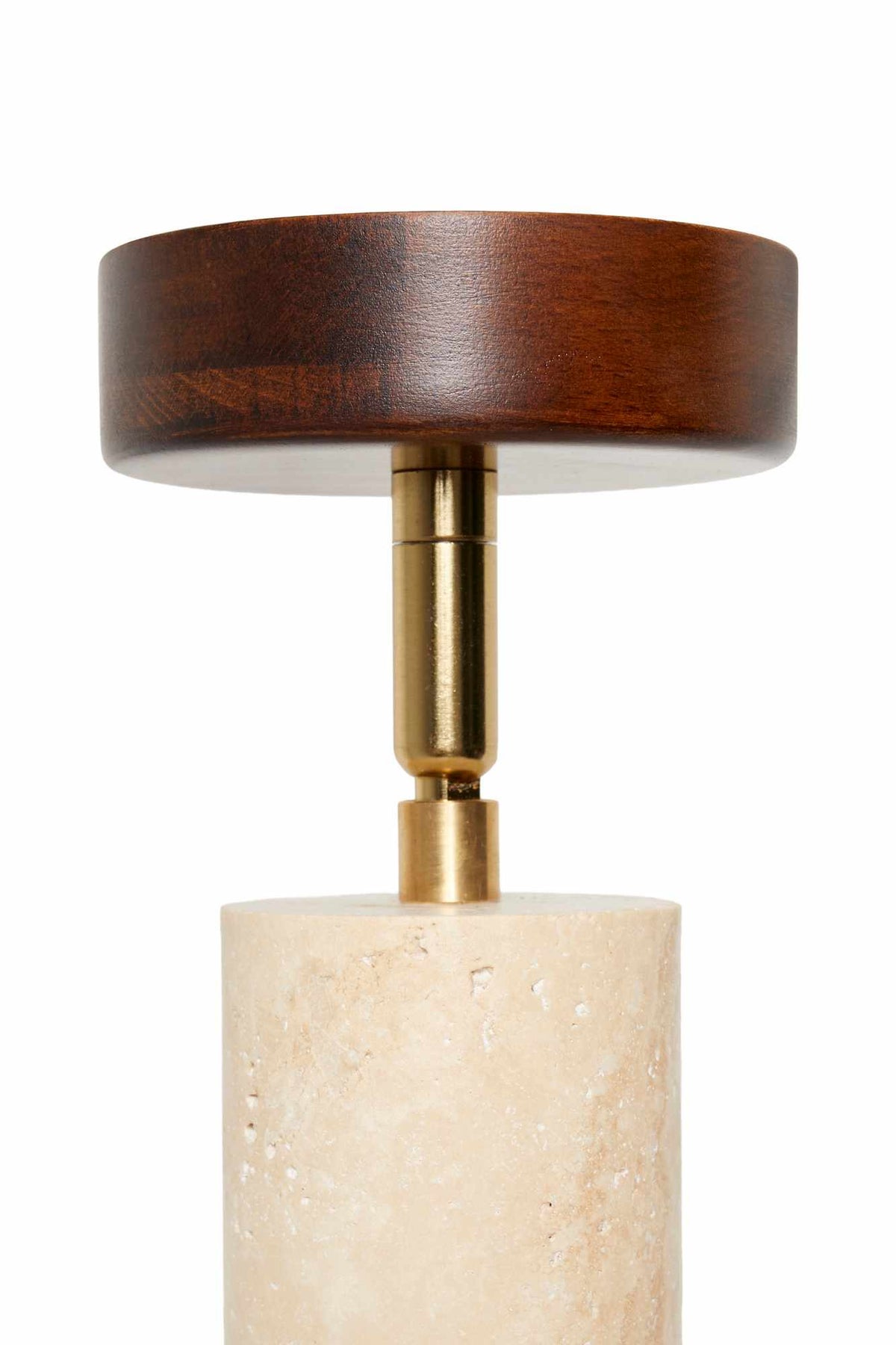 Candelabru, Nur - Walnut, Bej / Nuc