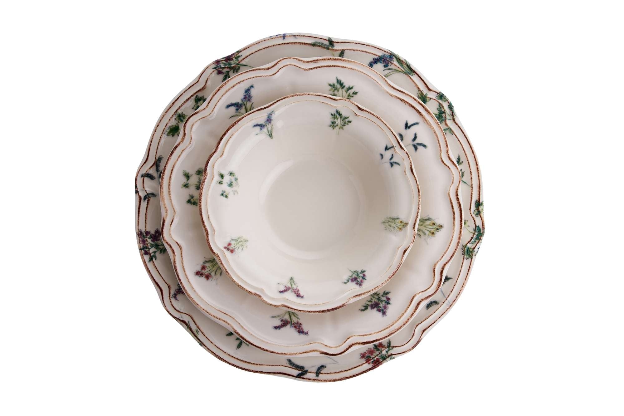 Set veselă (24 piese), Amber 24, Multicolor