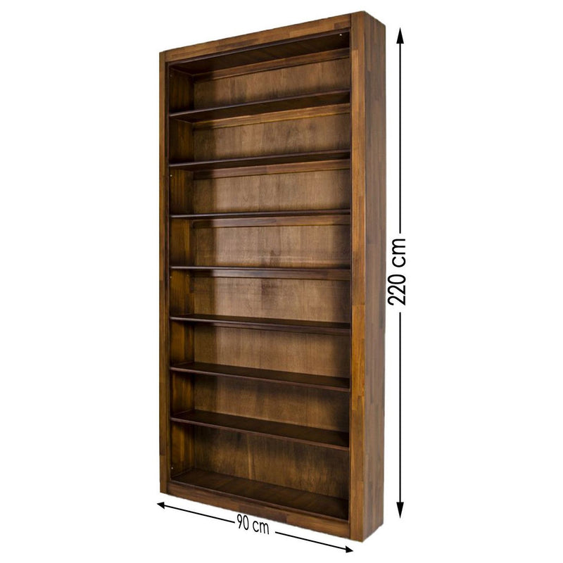 Biblioteca Paina Xsmall, lemn de pin, 90X30X220 CM