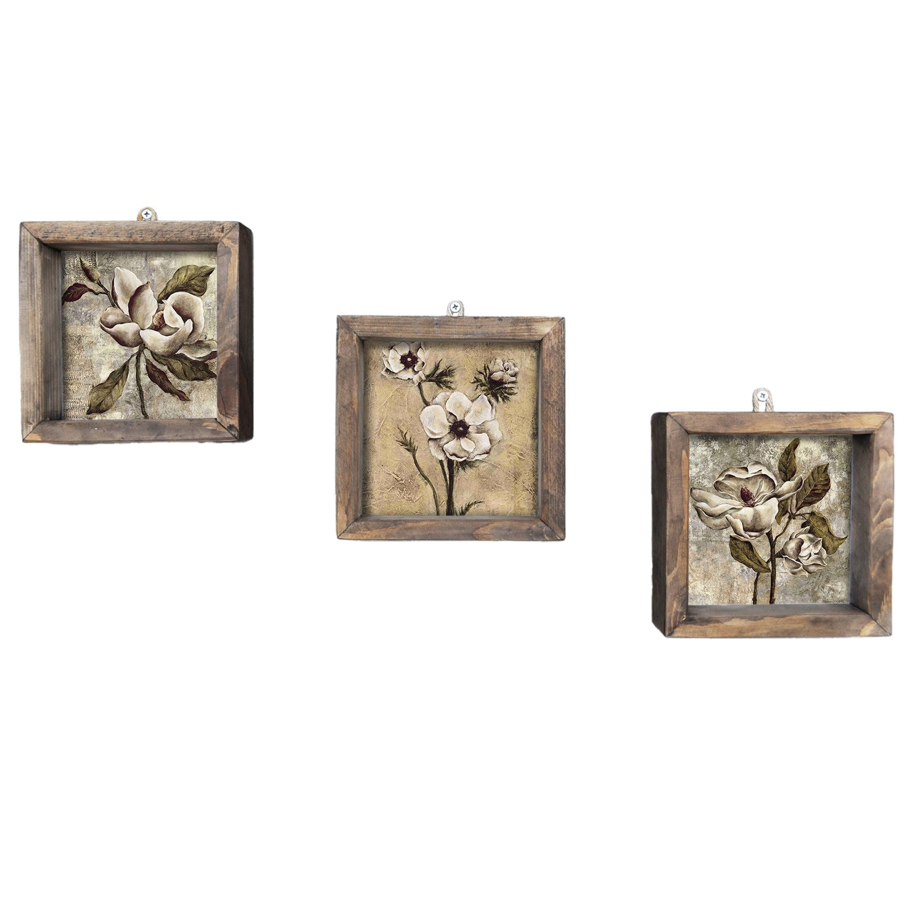 Tablou decorativ MDF cu ramă (3 piese), UKZM002, Multicolor
