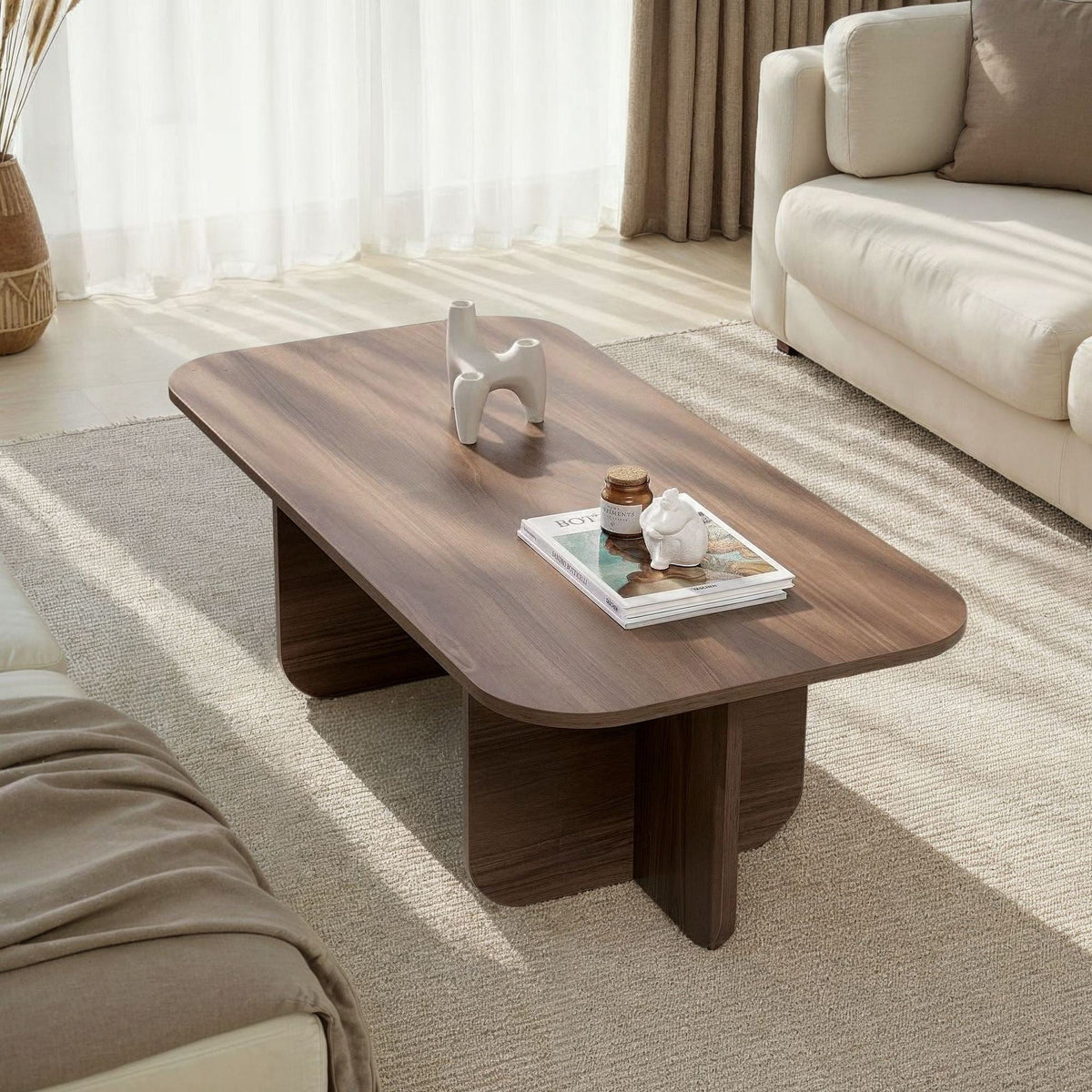 Măsuță de cafea, Akira - Venezia Walnut, Nuc Veneția