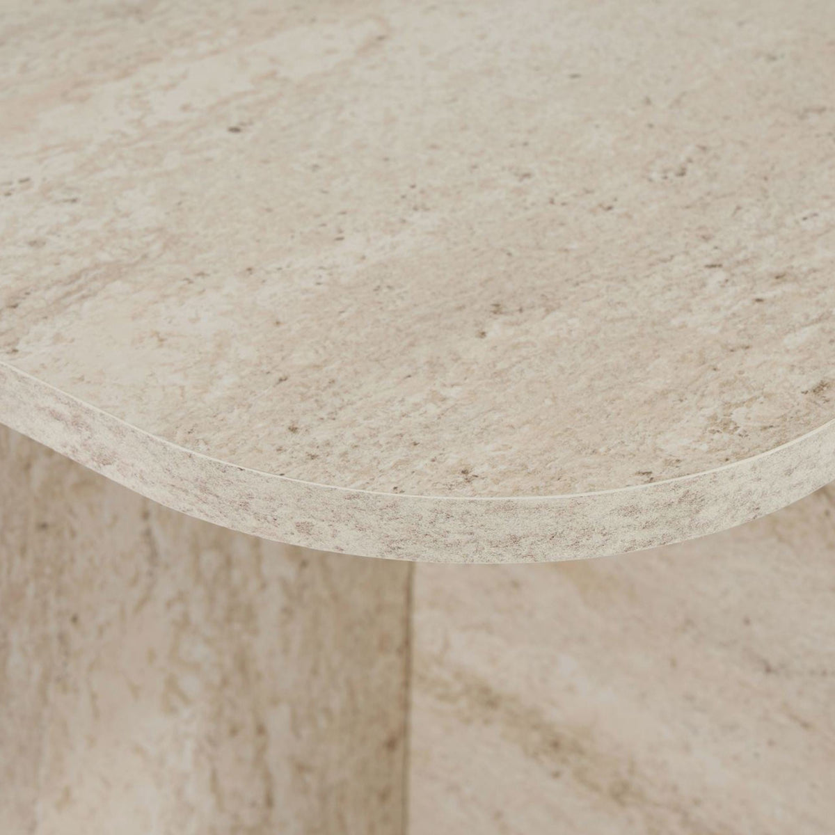 Măsuță de cafea, Akira - Travertine, Travertin