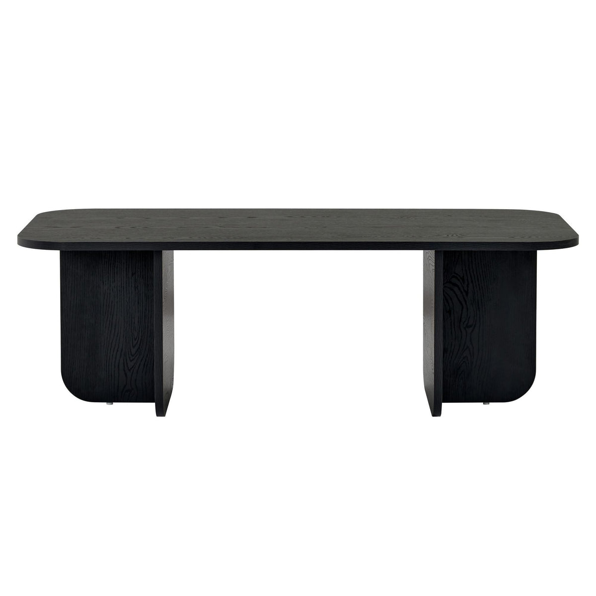 Măsuță de cafea, Akira - Wood Black, Lemn Negru