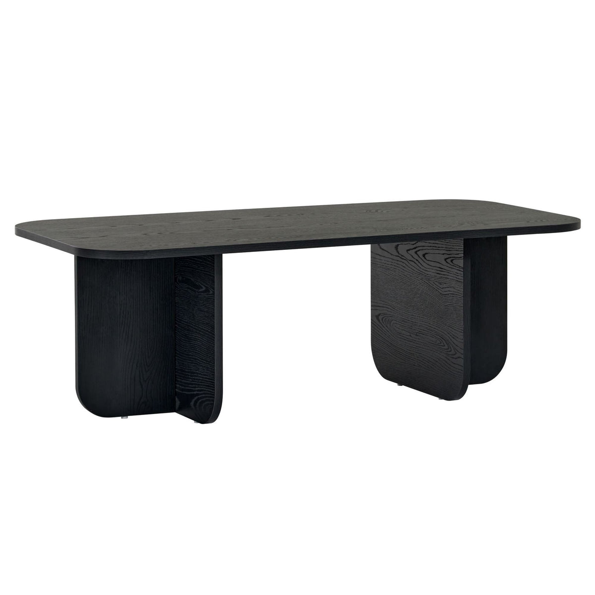 Măsuță de cafea, Akira - Wood Black, Lemn Negru