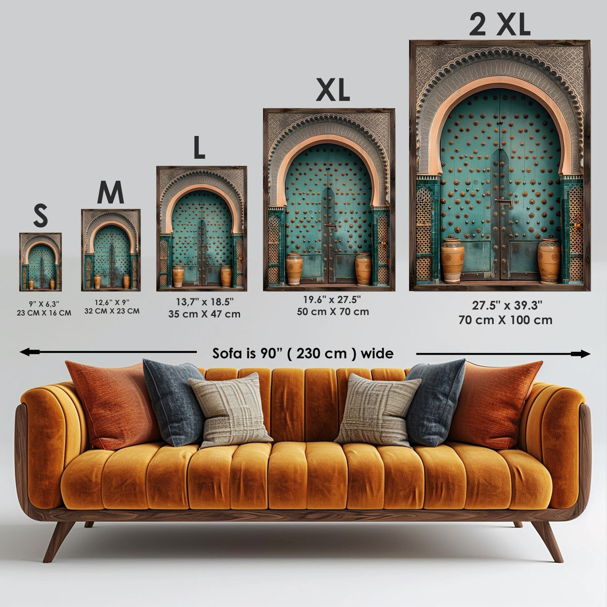 Tablou decorativ MDF cu ramă, GE128-L, Multicolor