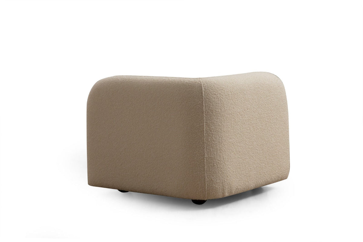 Fotoliu, Victoria Cream Bouclette, Crem