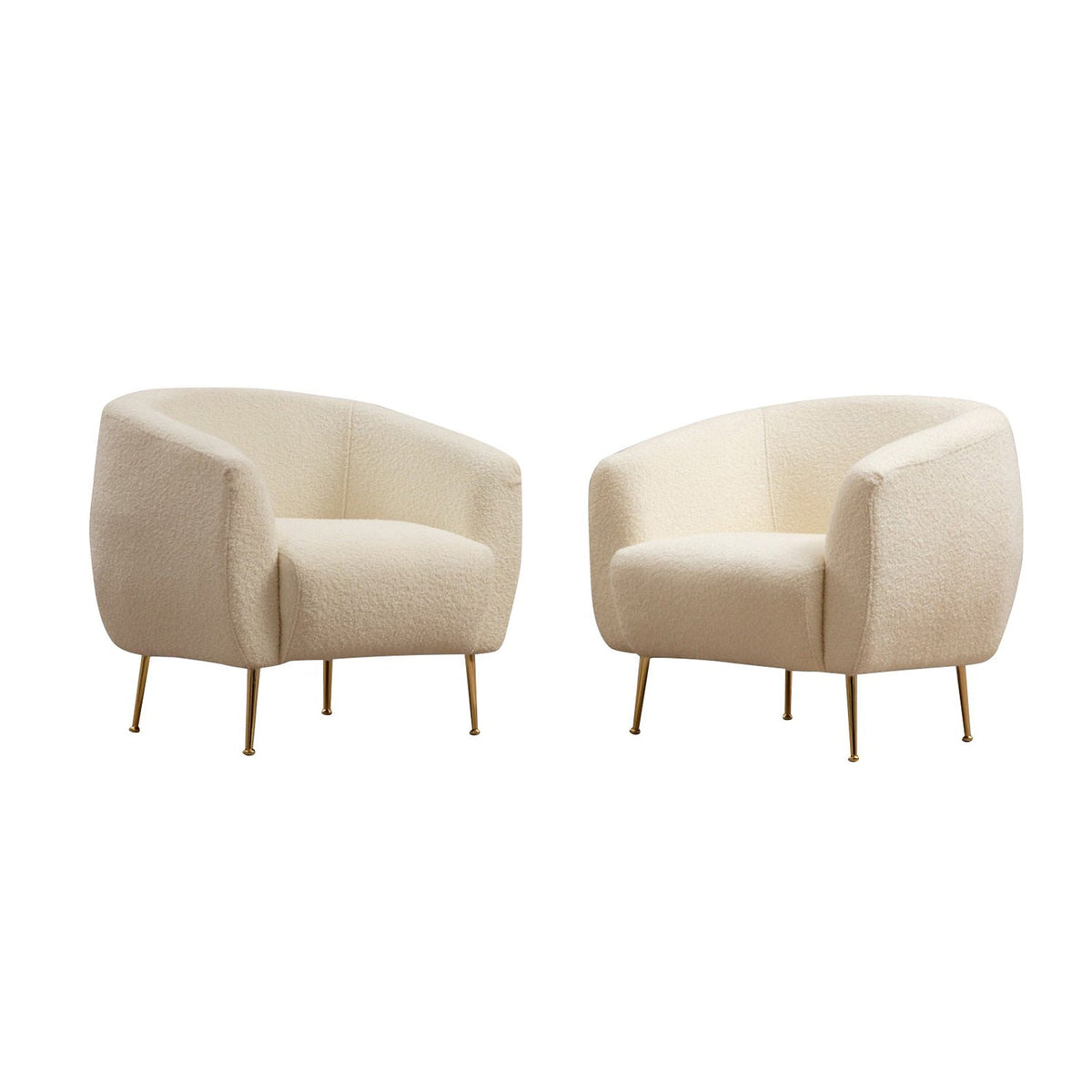 Fotoliu, Eses Cream Bouclette, Crem