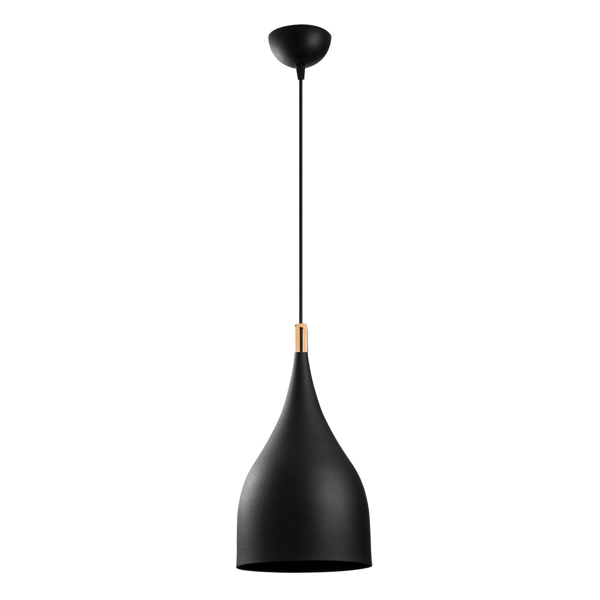 Candelabru, Sağlam - 3770, Negru / Auriu