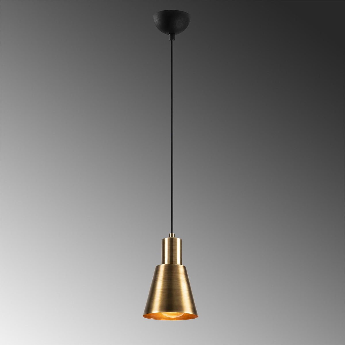 Candelabru, Kem - 6361, Auriu / Negru