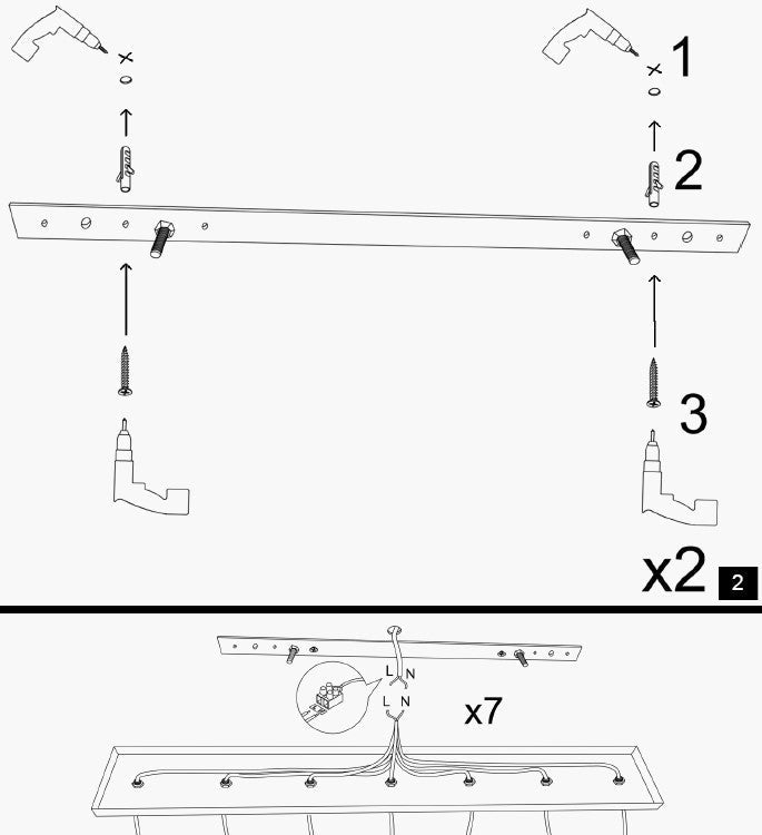 Candelabru, Kem - 6386, Auriu / Negru
