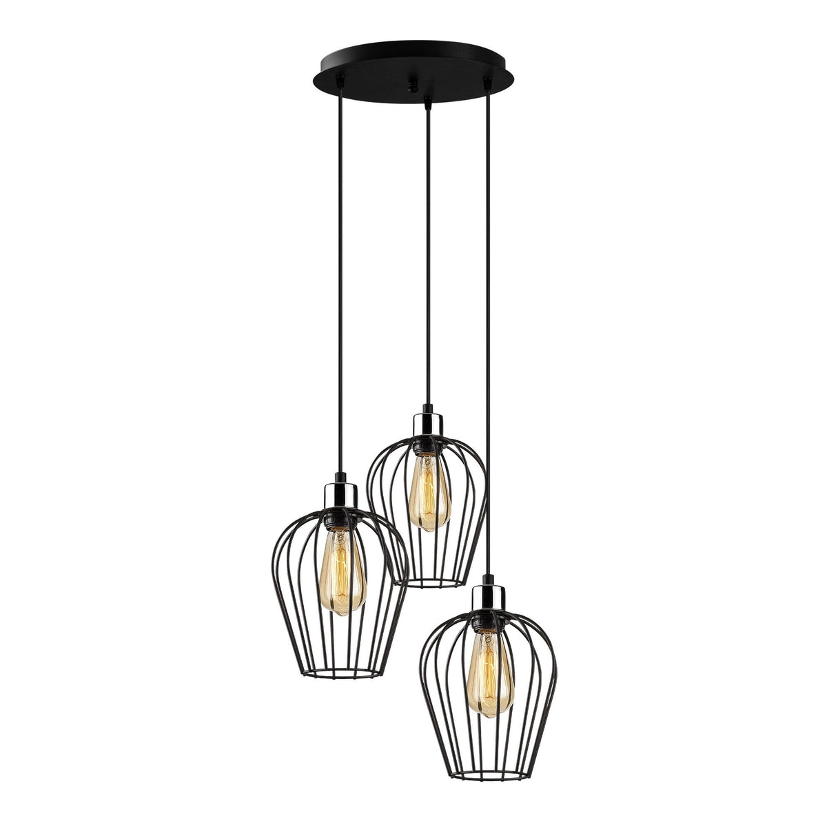 Candelabru, Tel - 6706, Negru