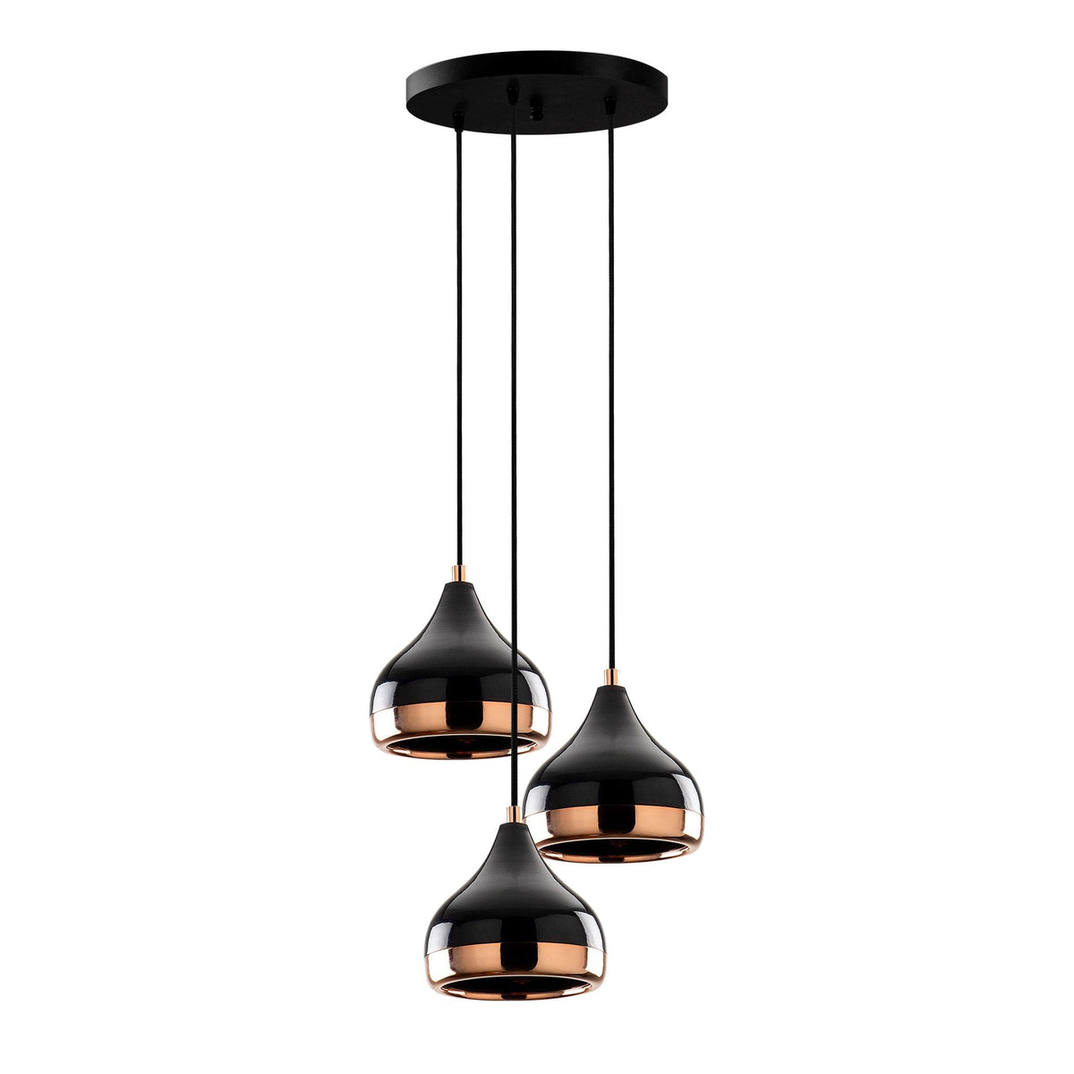 Candelabru, Yıldo - 6871, Negru / Cupru