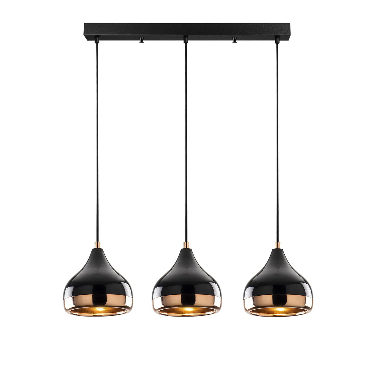 Candelabru, Yıldo - 6877, Negru / Cupru