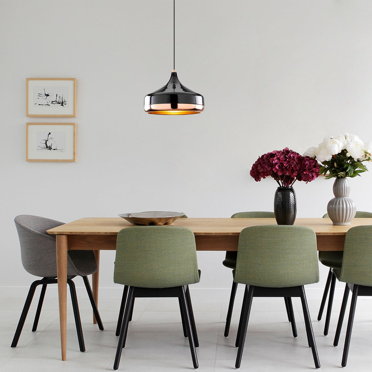 Candelabru, Yıldo - 253-S, Negru / Cupru