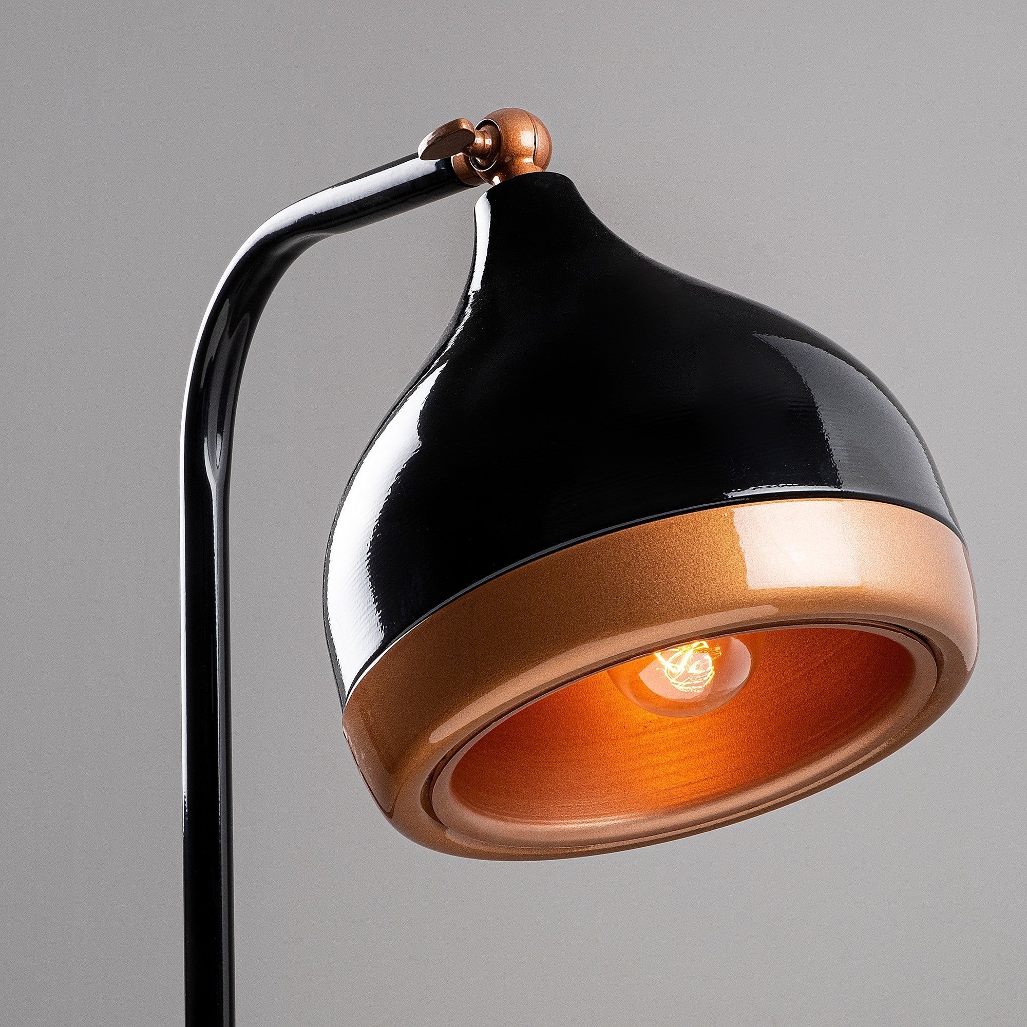 Lampadar, Yıldo - NT - 146, Negru / Cupru
