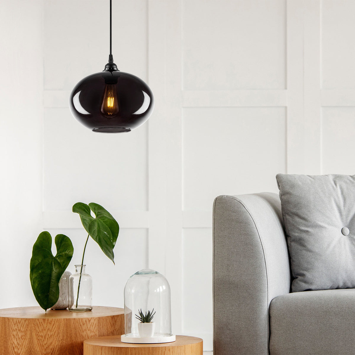 Candelabru, Smoked - 050, Fumuriu