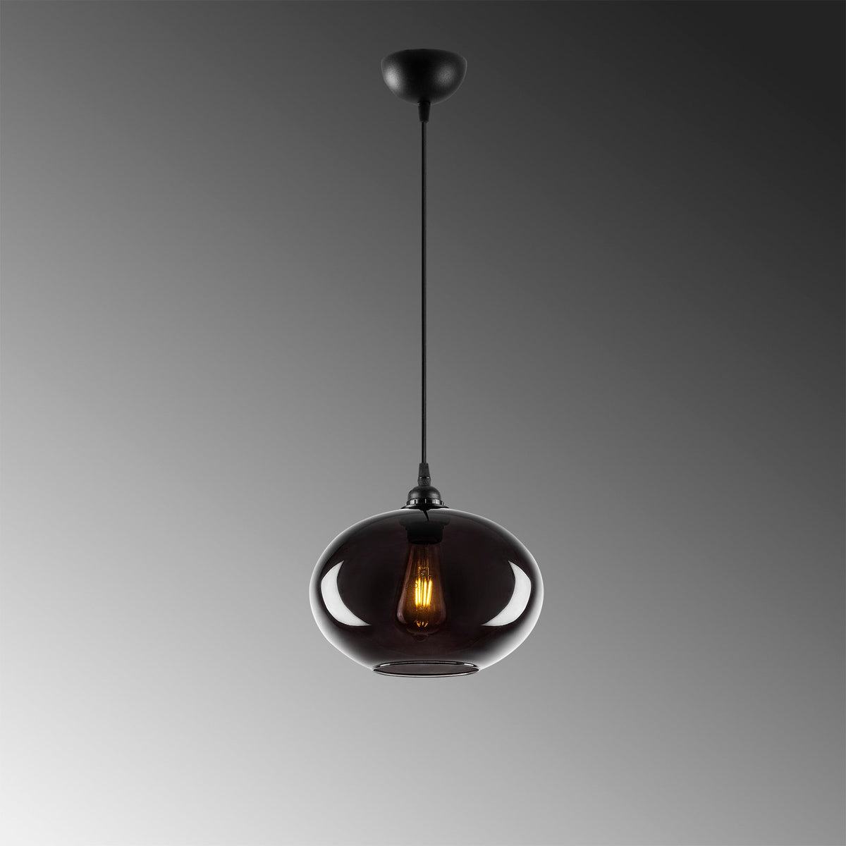 Candelabru, Smoked - 050, Fumuriu
