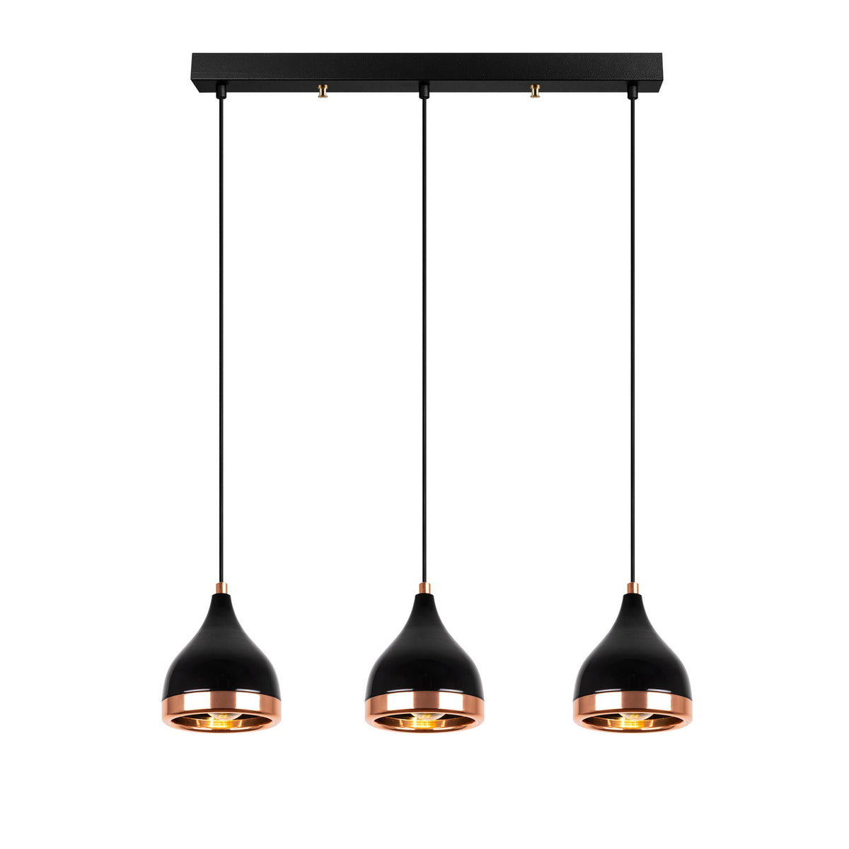 Candelabru, Yıldo - 7041, Negru / Cupru