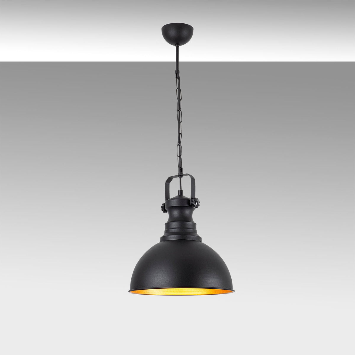 Candelabru, Sağlam - 3710 - 1, Negru