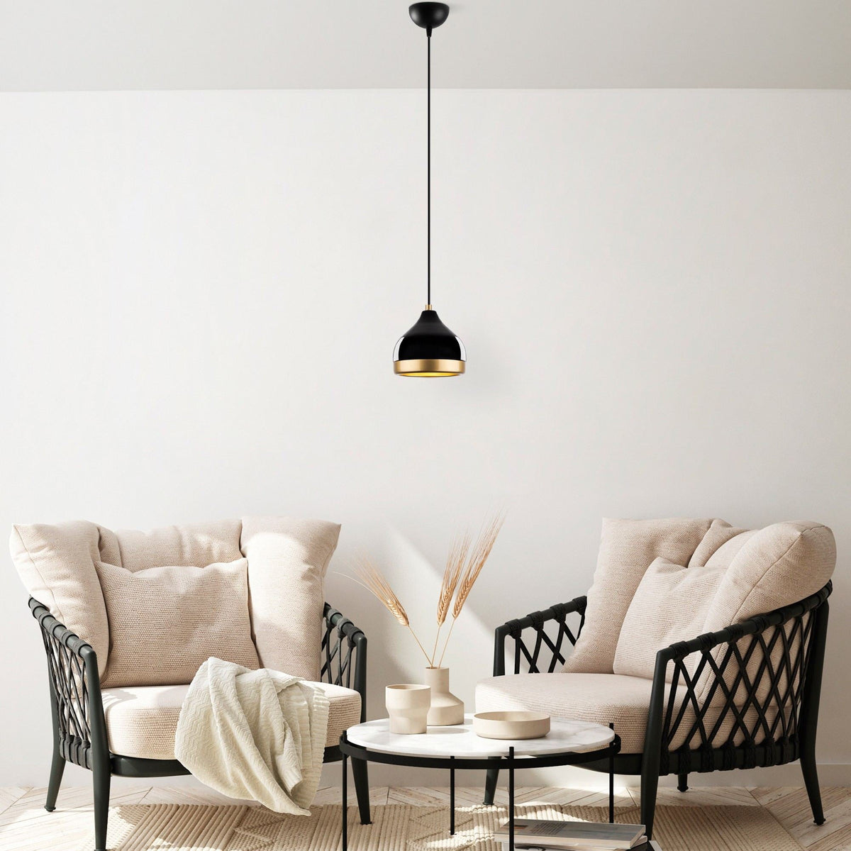 Candelabru, Yildo - M-6869, Negru