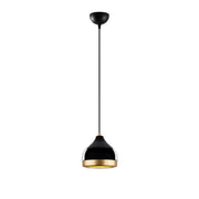 Lustră YILDO M-6869, negru, metal, 17x112 cm