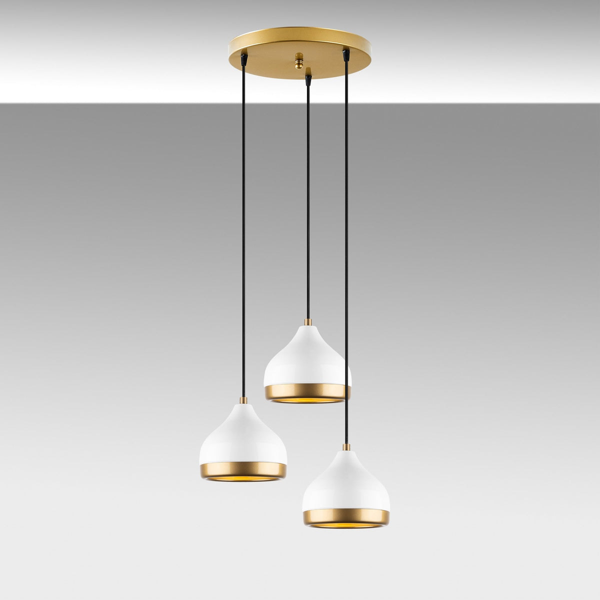 Candelabru, Yildo - M-6875, Alb