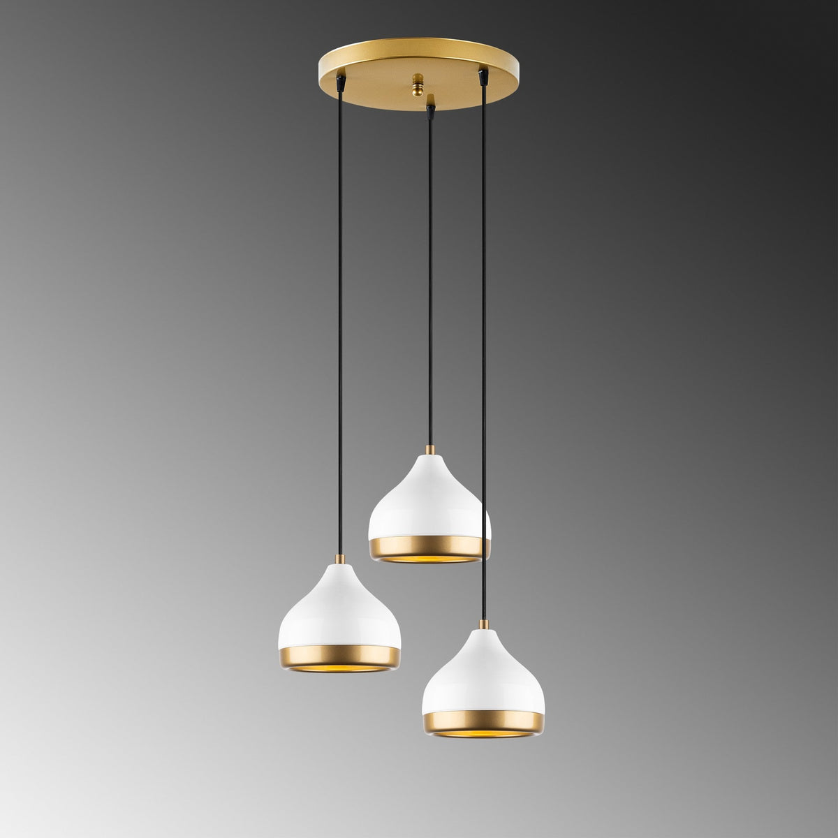 Candelabru, Yildo - M-6875, Alb