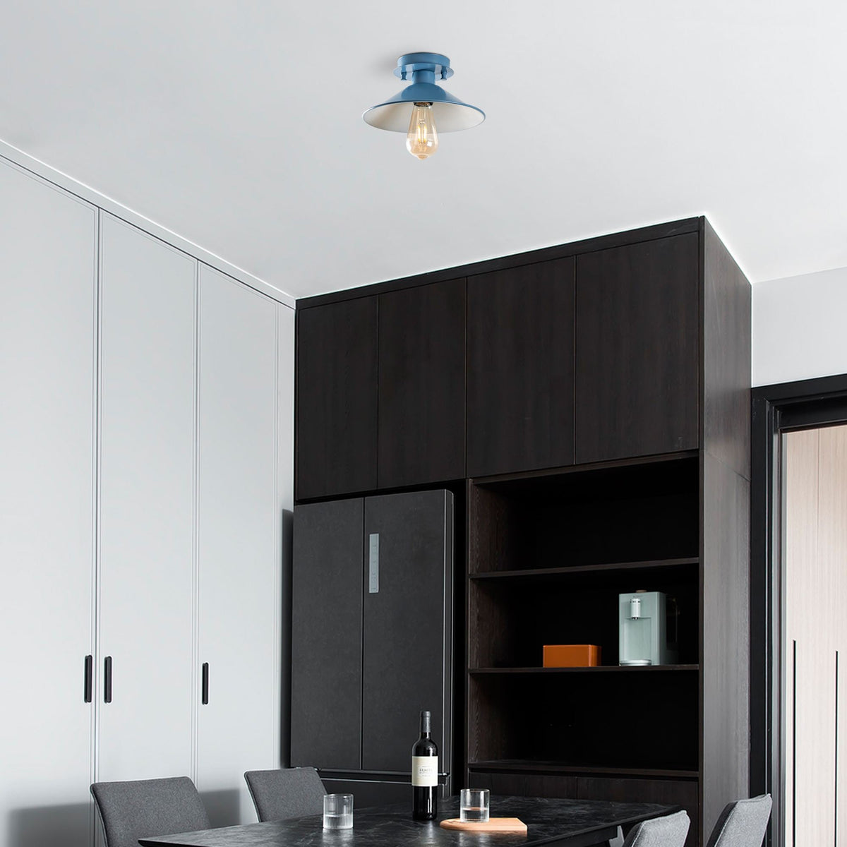 Candelabru, Konıksıvama - N - 662 - Lıghtblue, Albastru