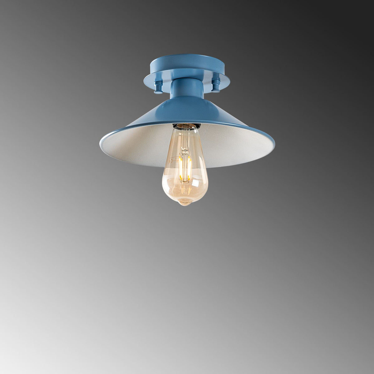Candelabru, Konıksıvama - N - 662 - Lıghtblue, Albastru