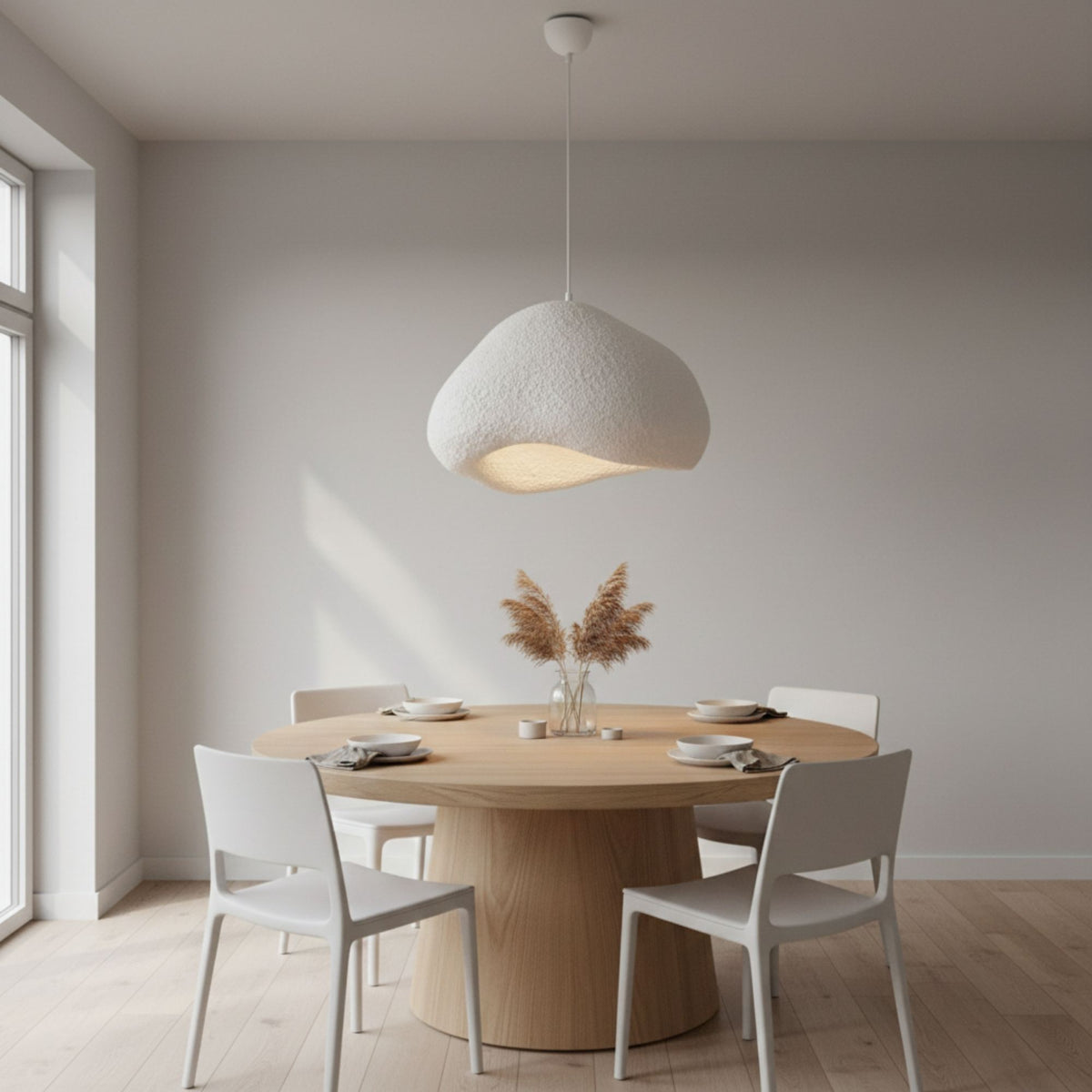 Candelabru, Lora-50-Nua, Alb
