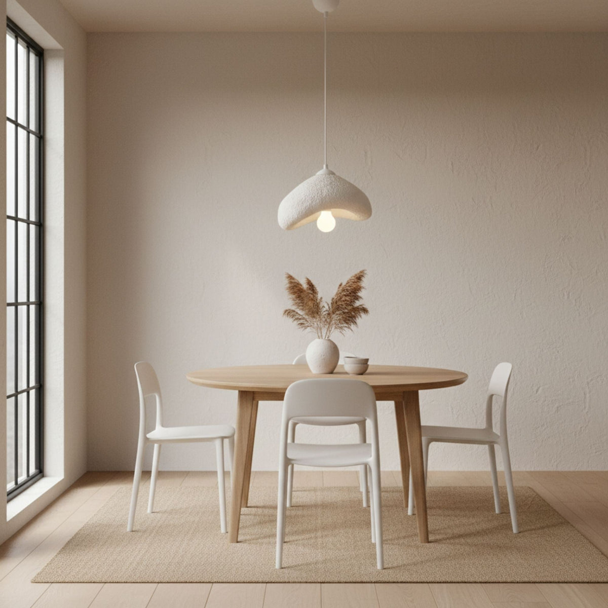 Candelabru, Luna-30-Nua, Alb