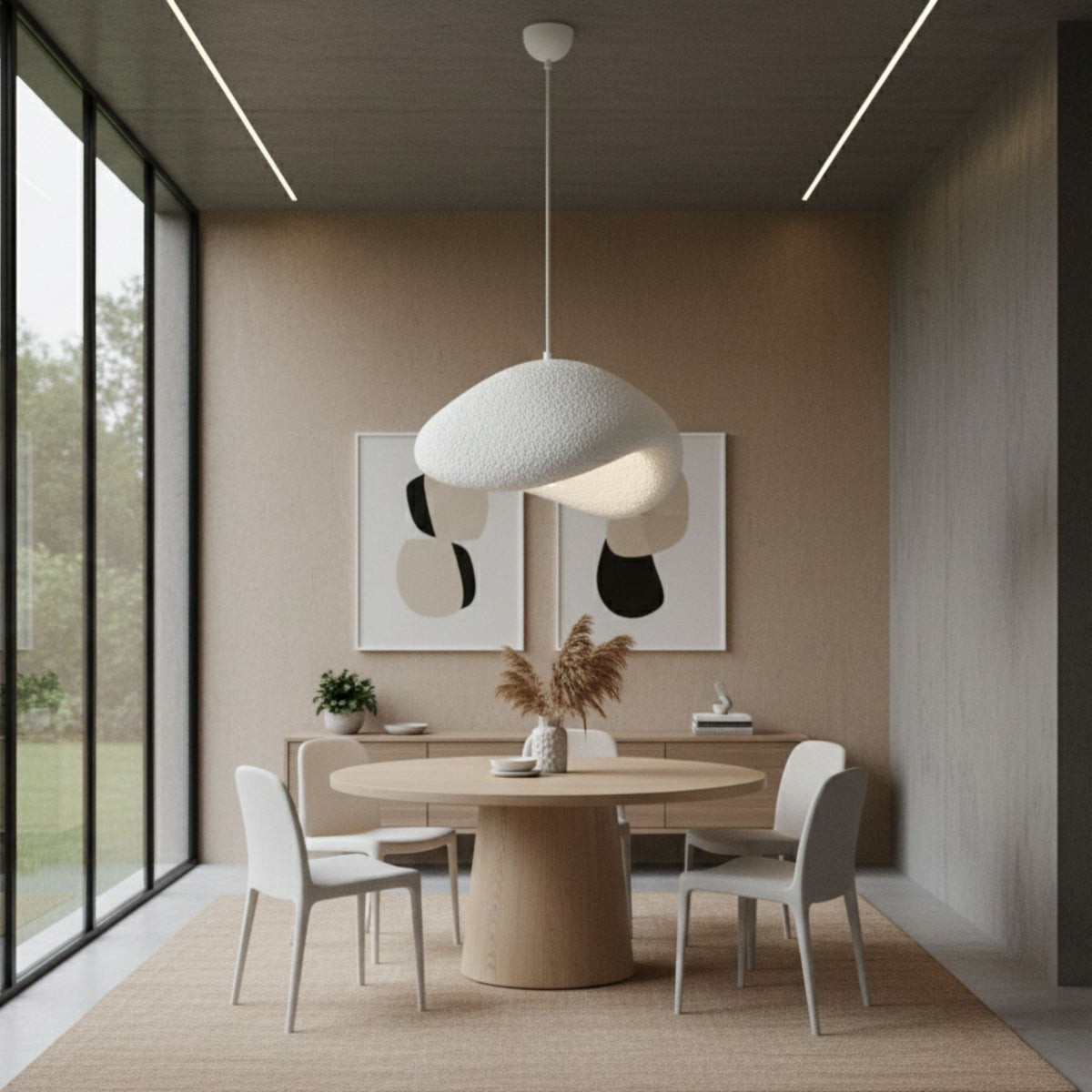 Candelabru, Luna-40-Nua, Alb