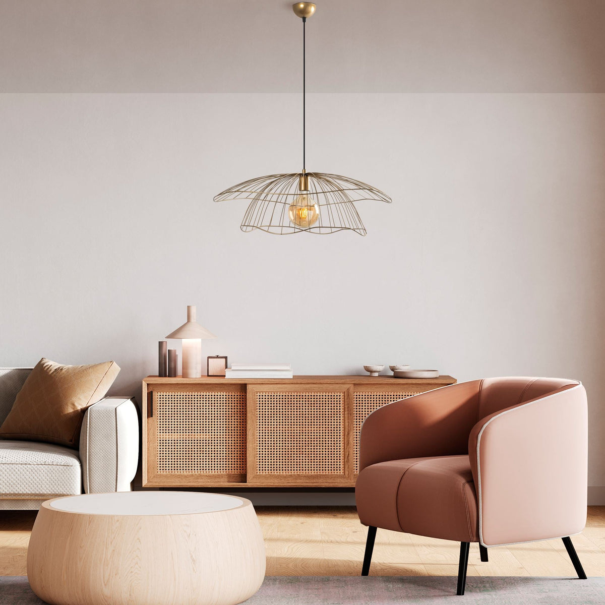 Candelabru, Mantar - 6503 - Xl, Auriu