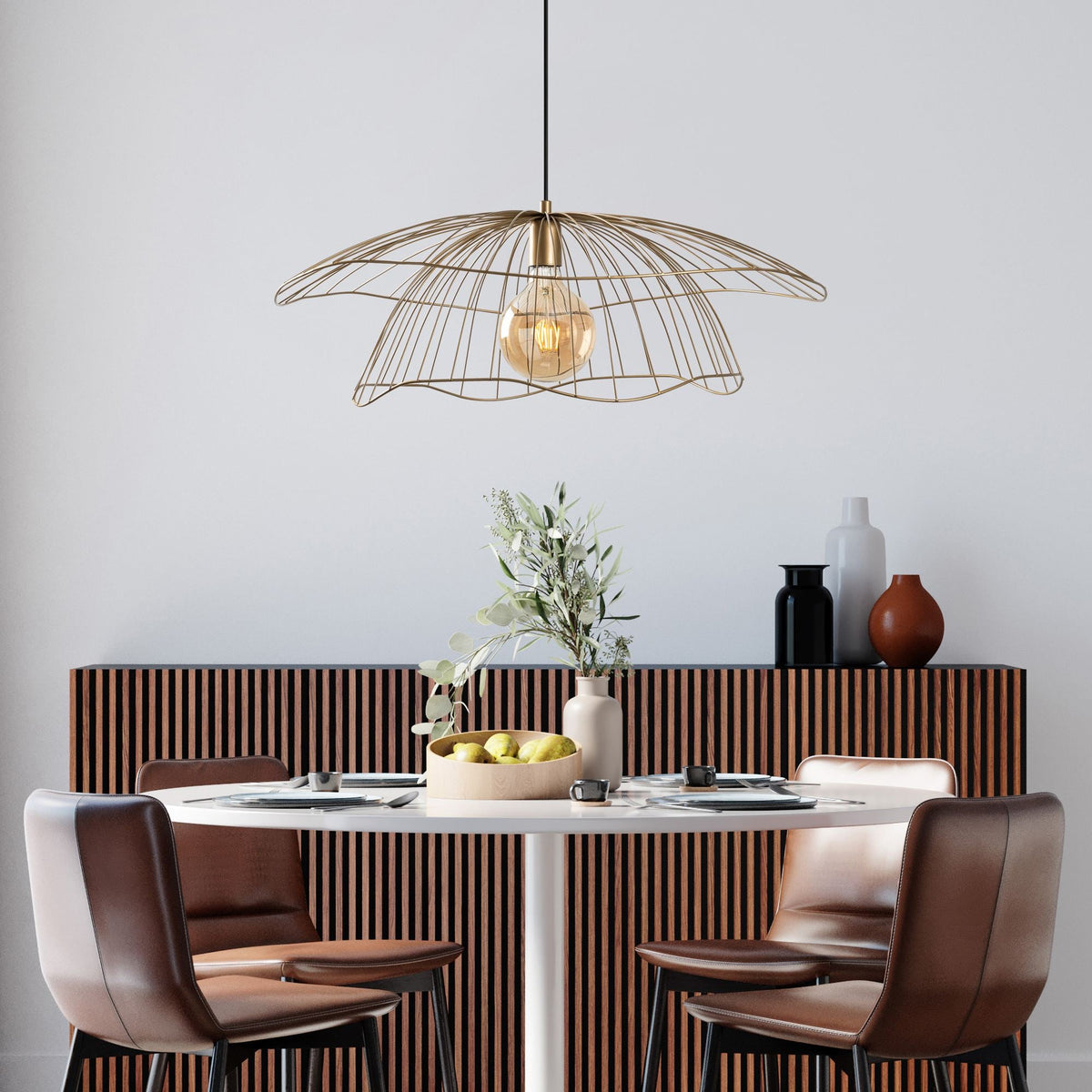 Candelabru, Mantar - 6503 - Xl, Auriu