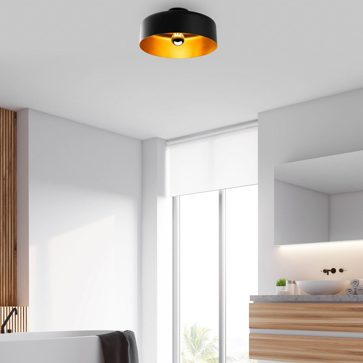 Candelabru, Vesta - 15075, Negru