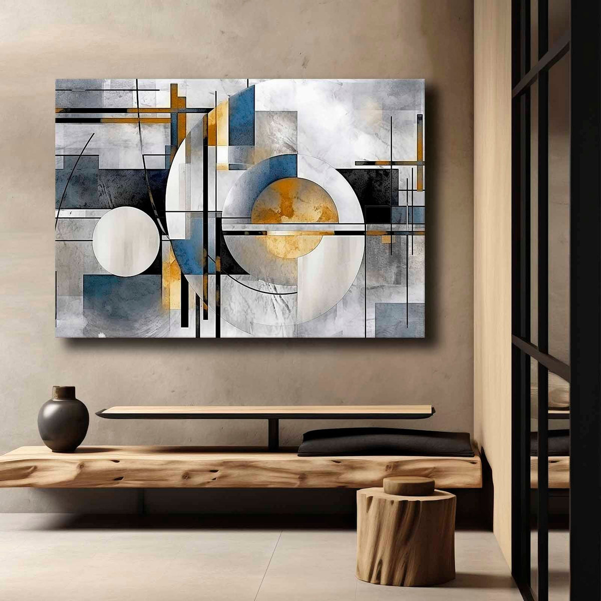 Tablou decorativ pe pânză, 70100softc-007, Multicolor