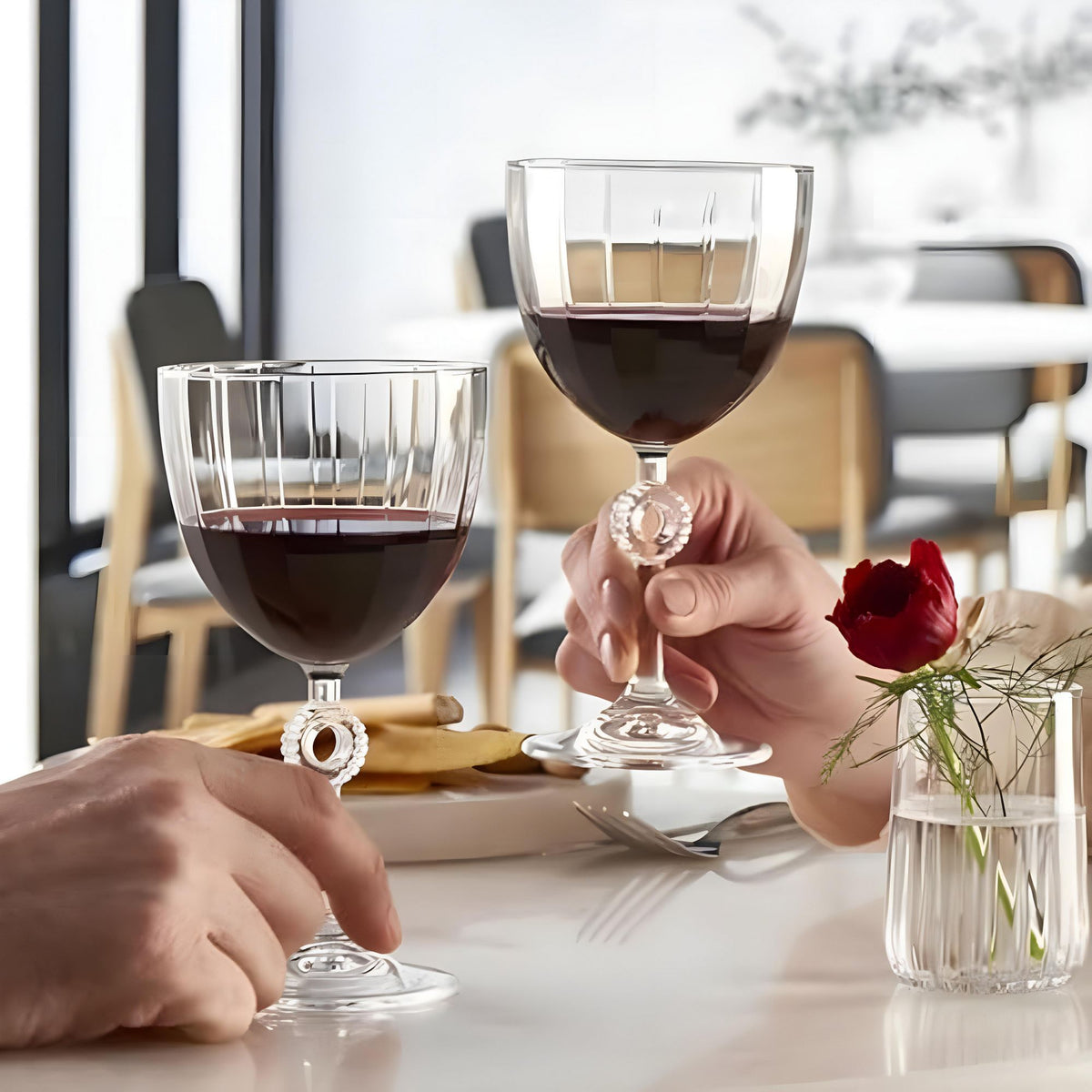 Set pahare vin (6 piese), Amore-KS - 270, Transparent