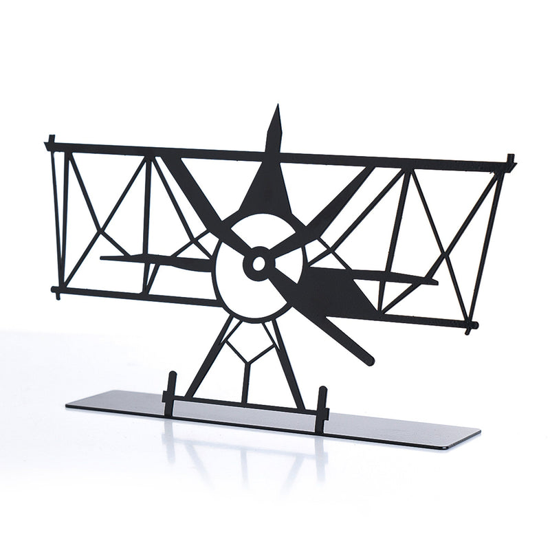 Accesoriu decorativ GLIDER, negru, metal, 28x17 cm