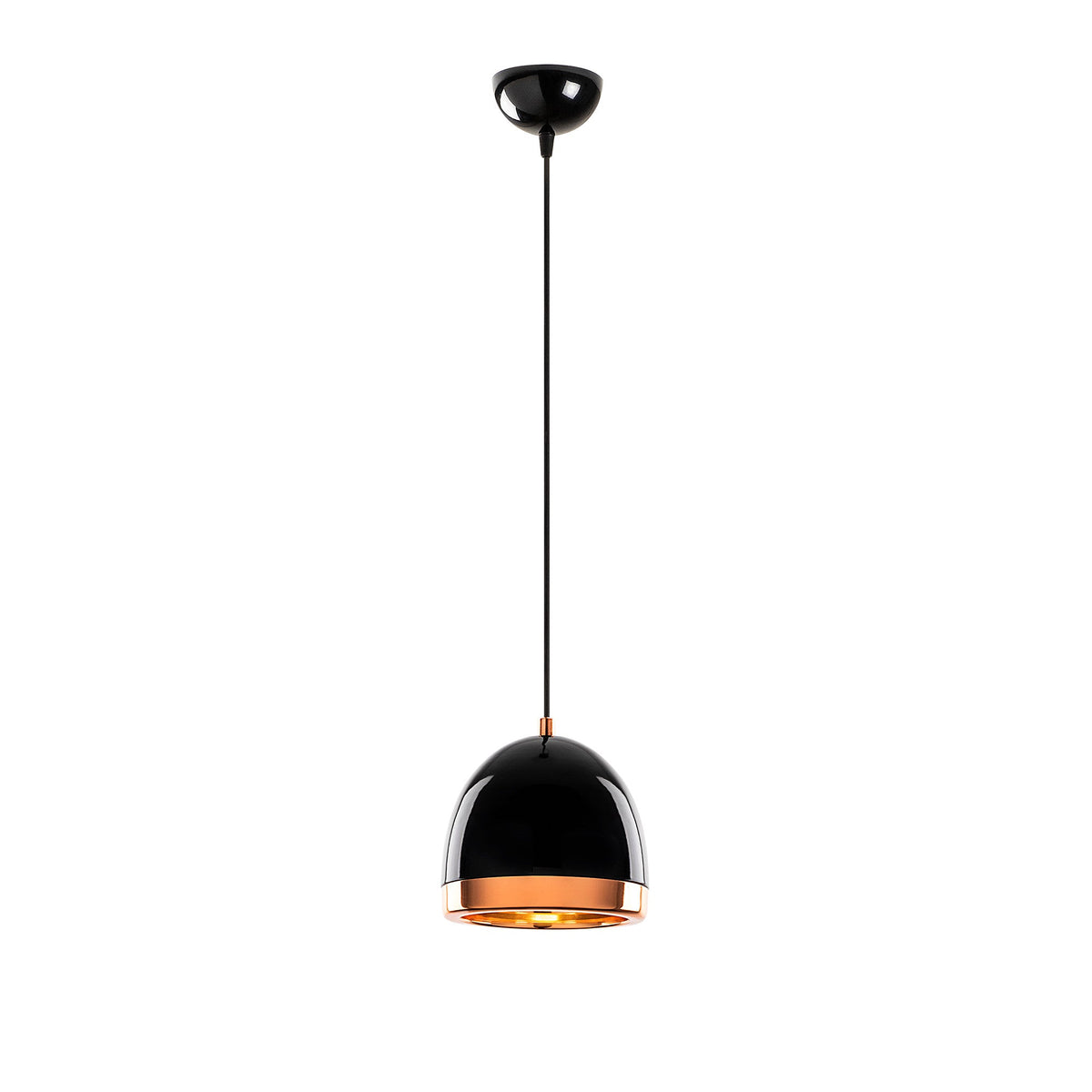Candelabru, Mugo - 10635, Negru / Auriu