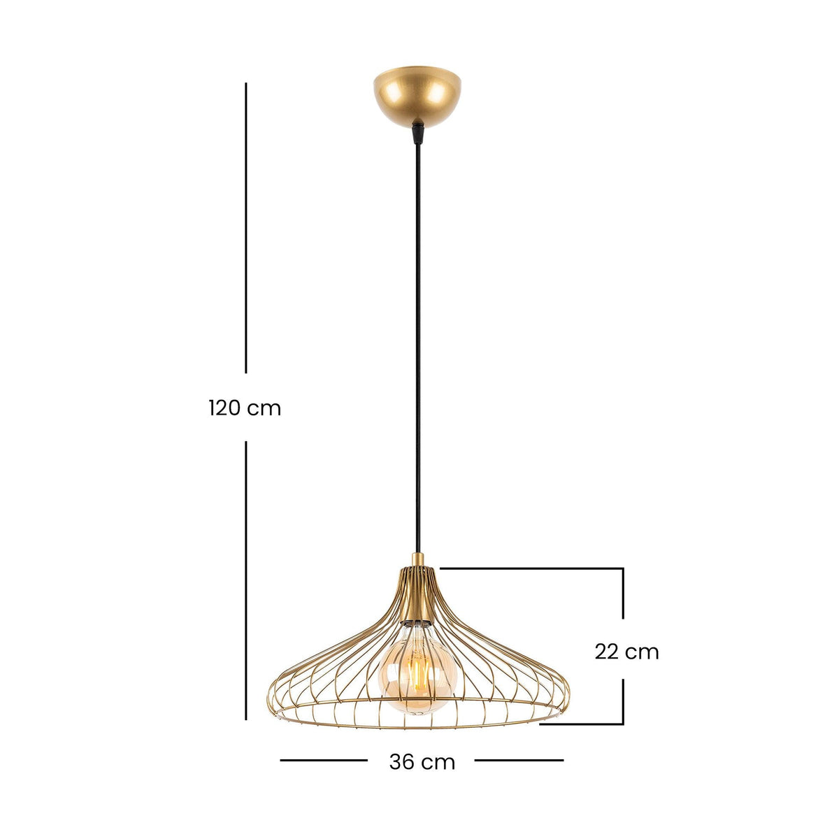 Candelabru, DEPAY-11251, Auriu