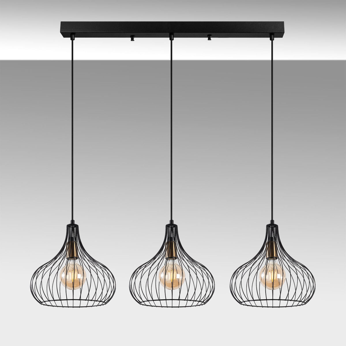Candelabru, Teldamla - 11910, Negru / Antic