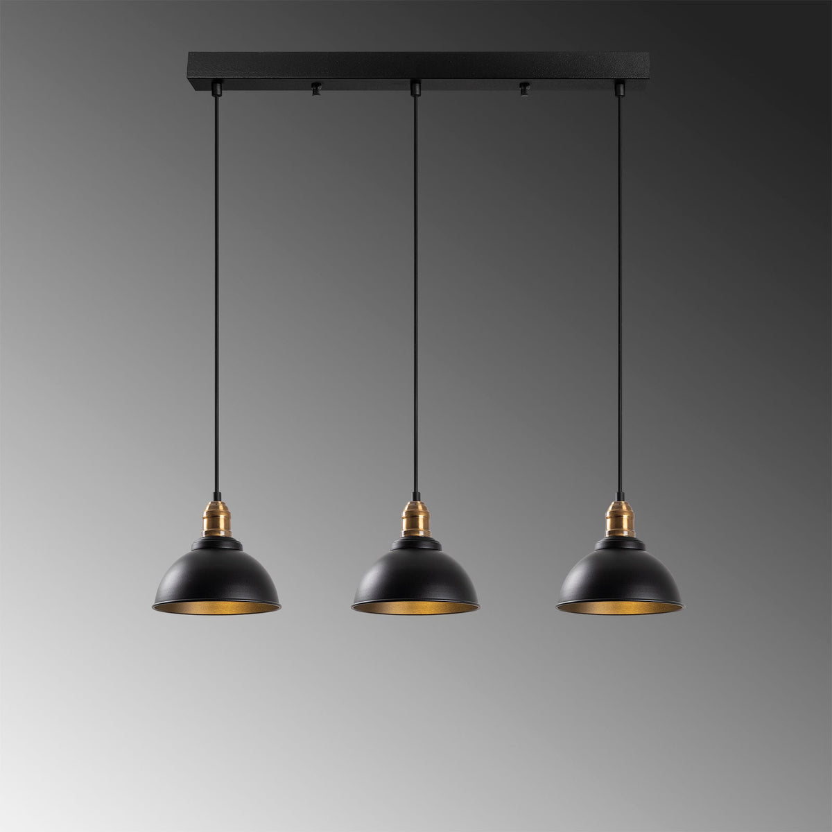 Candelabru, Varzan - 10860, Negru / Antic