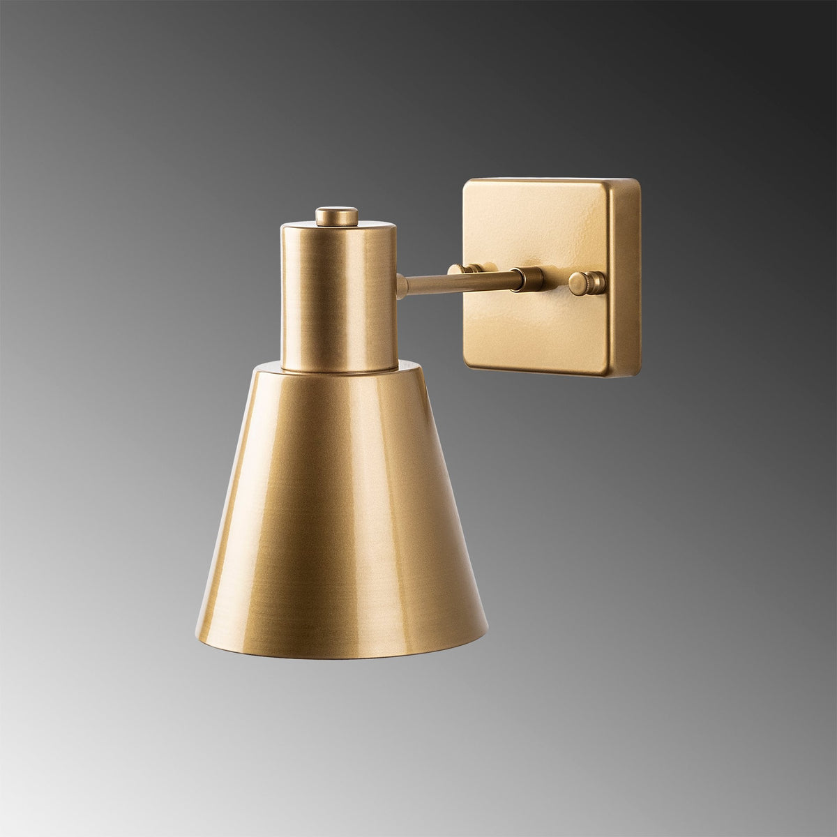 Aplică de perete, Funnel - 13091, Auriu
