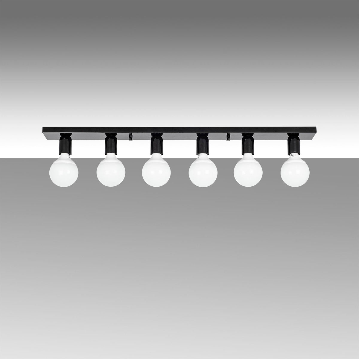 Candelabru, Mirro - 12225, Negru / Alb