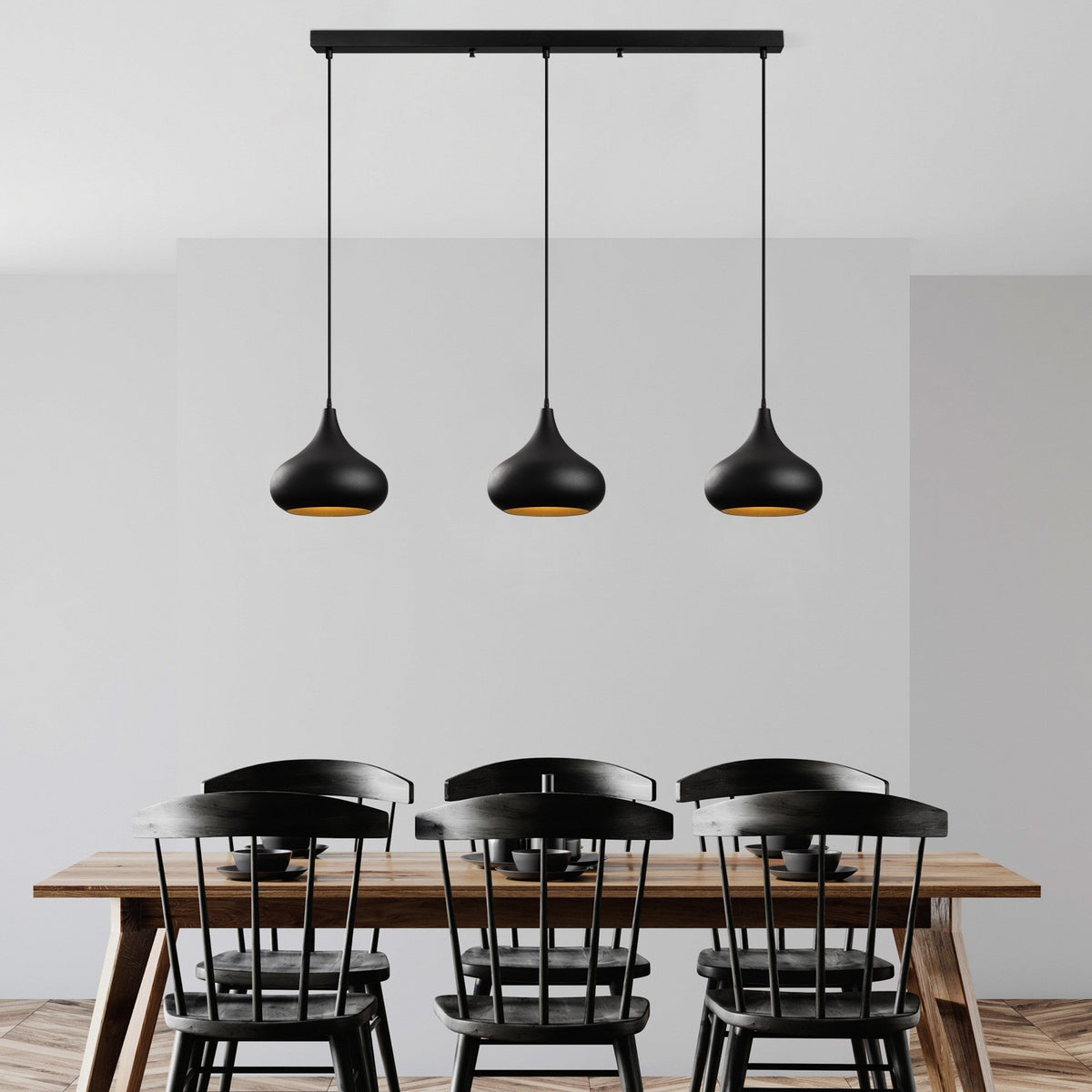Candelabru, Muba - 11554, Negru