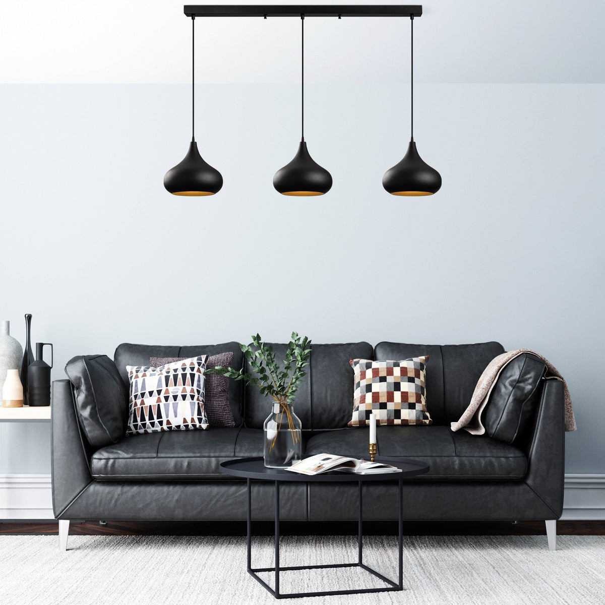 Candelabru, Muba - 11554, Negru