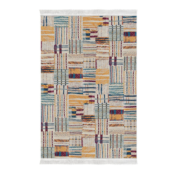 Covor 1937, 80x120 cm, forma dreptunghiulara, poliester, multicolor